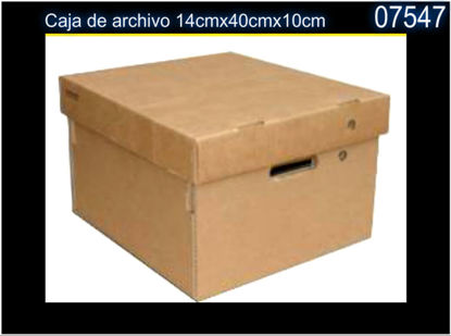 Imagen de CAJA ARCHIVO 40X36X26CM 4.24